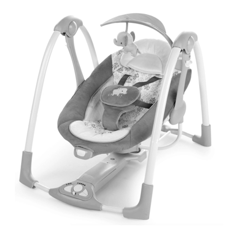 ingenuity PowerAdapt ConvertMe Swing-2-Seat-Wimberly User manual