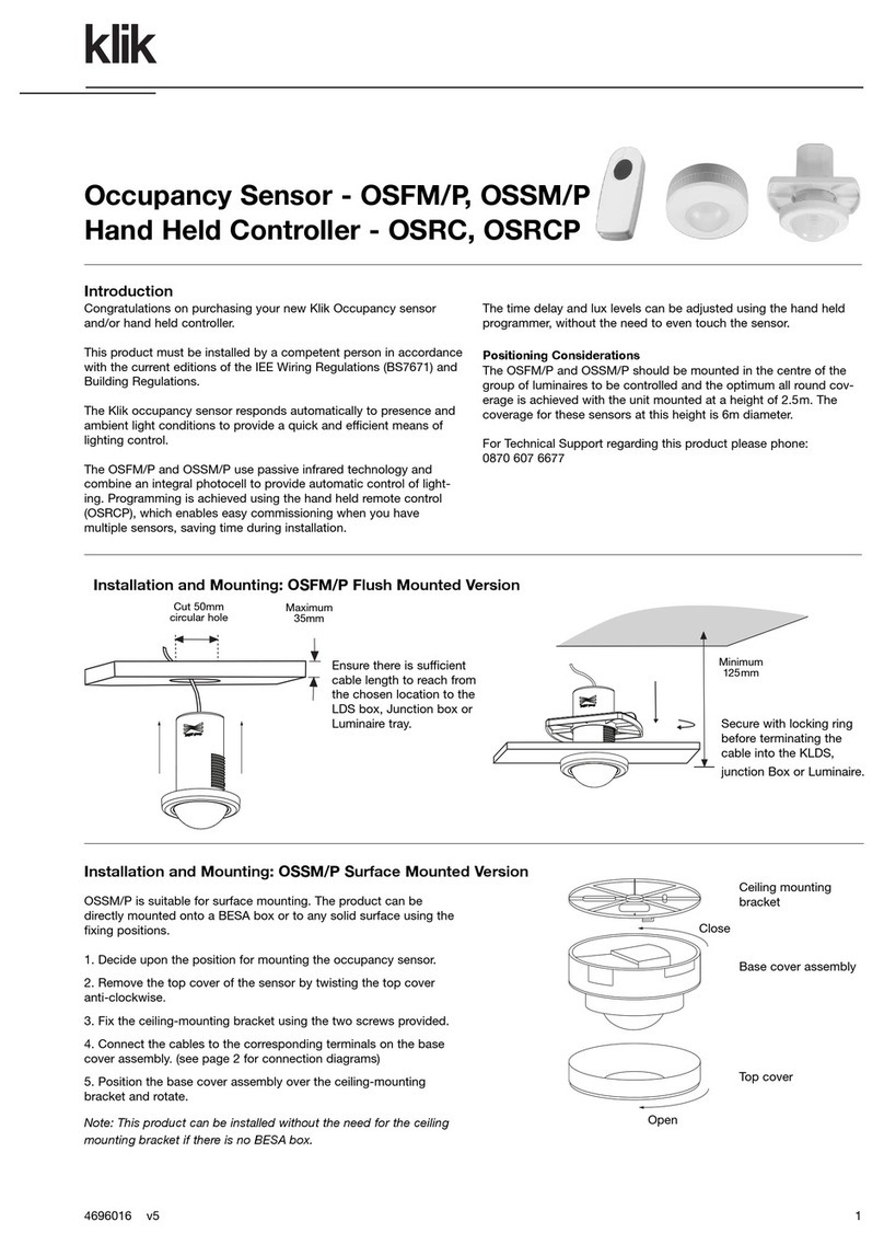 KLIK OSFM manual