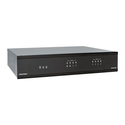 Crest Audio DM-NAX-8ZSA User manual