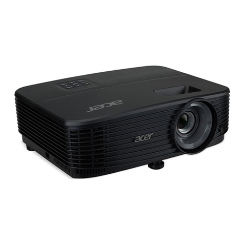 Acer X1129HP User manual