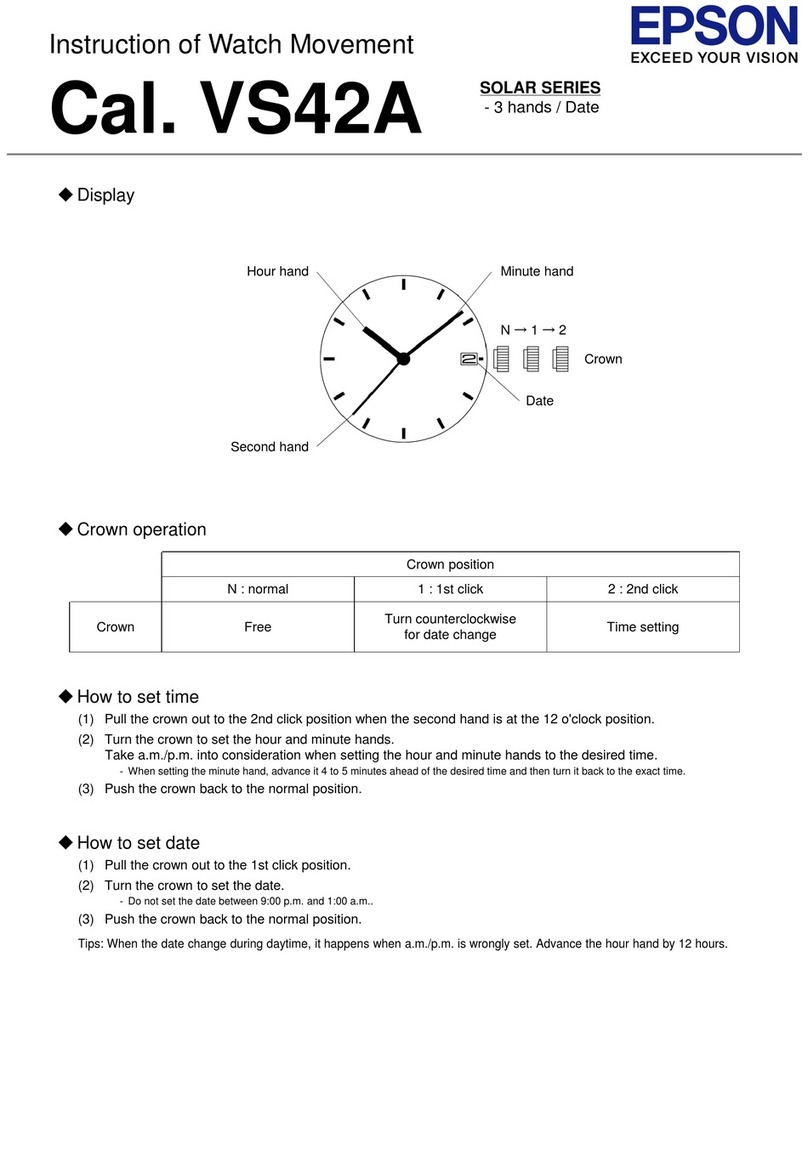 Epson VS42A User manual
