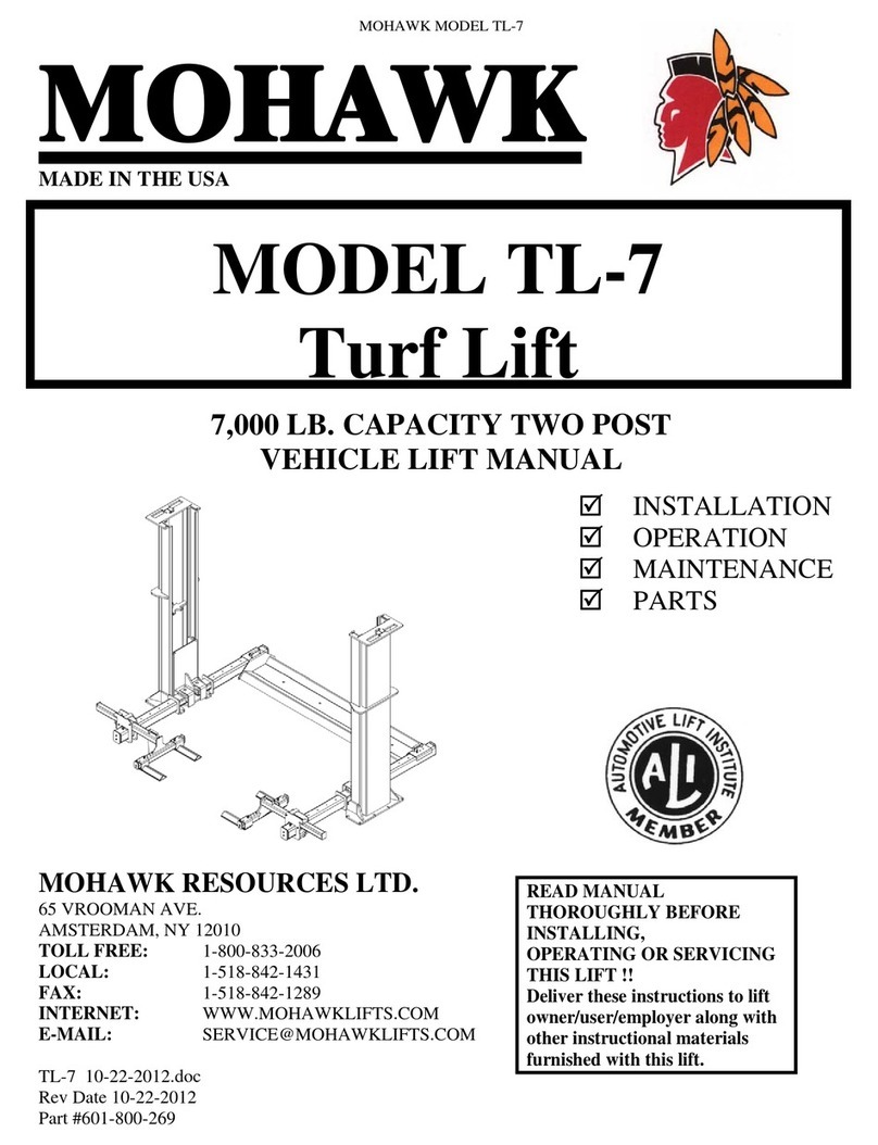Mohawk TL-7 manual