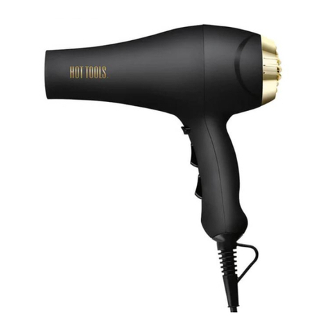 HOT TOOLS Pro Signature Salon Ionic HTDR5581UKE owner's manual