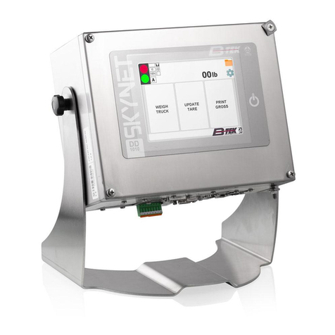 B-TEK Scales Skynet Start manual