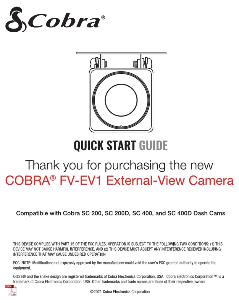 Cobra FV-EV1 User manual