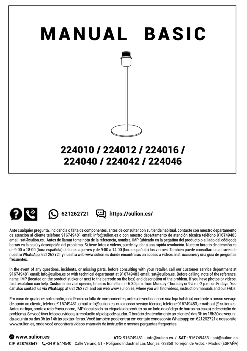 Sulion BASIC 224010 manual