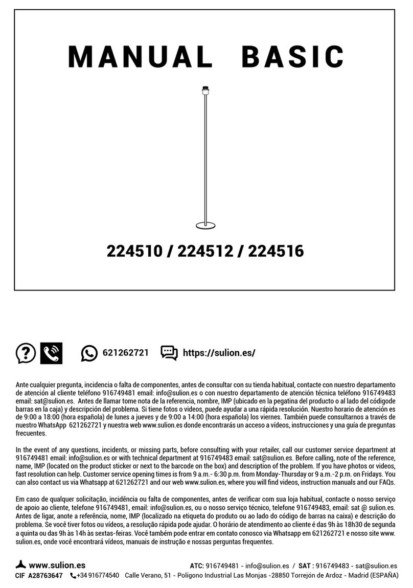 Sulion BASIC 224510 User manual