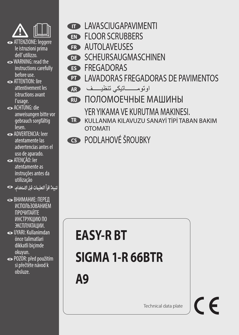 Lavorwash EASY-R BT manual