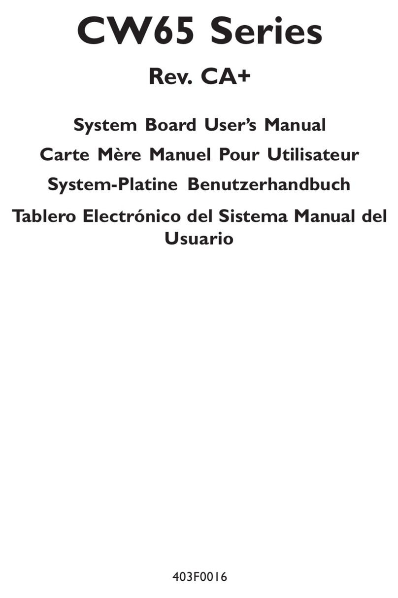 DFI CW65 Series user manual
