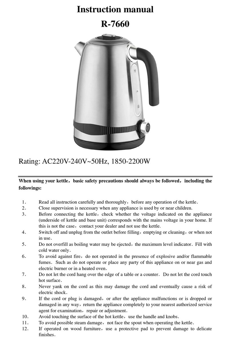 Vassilias R-7660 User manual