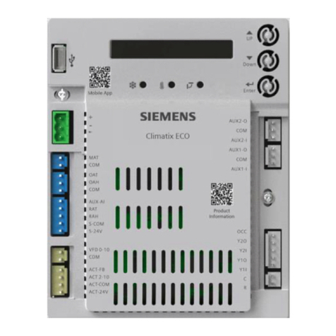 Siemens Climatix ECO POL224.00 manual Siemens Climatix ECO POL224.00 manual