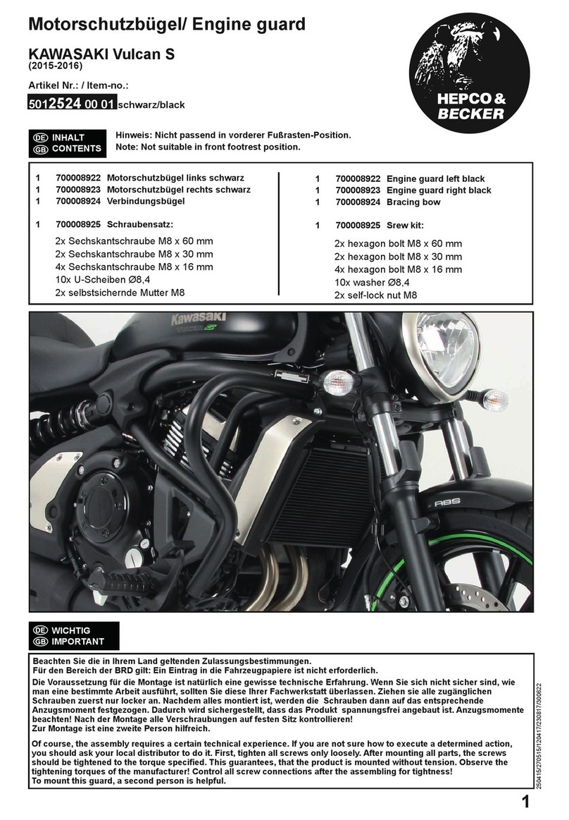 hepco & becker 5012524 00 01 User manual hepco & becker 5012524 00 01 User manual