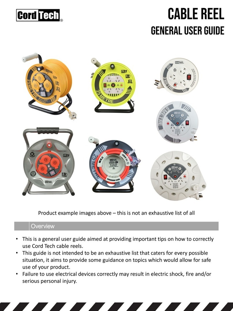 Cord Tech 7CDR User manual