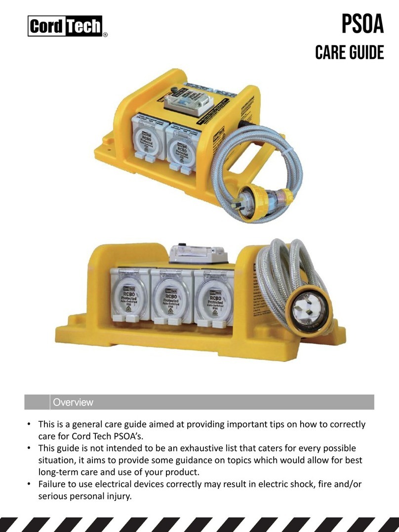 Cord Tech PSOA care guide