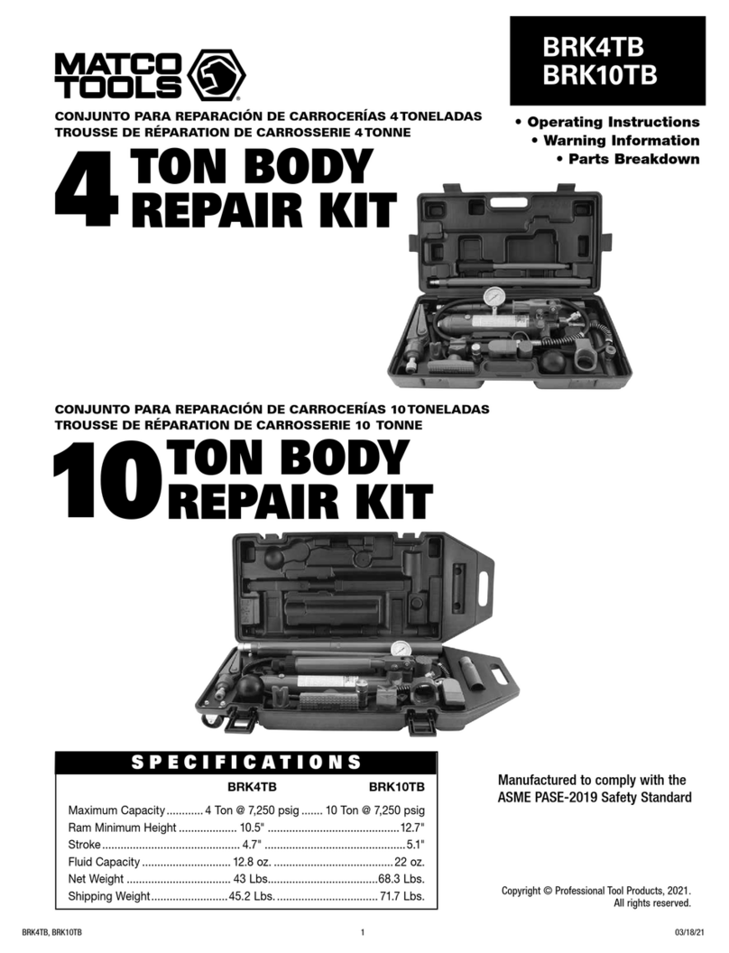 Matco Tools BRK4TB User manual