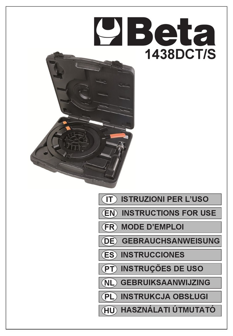 Beta 1438DCT/S User manual