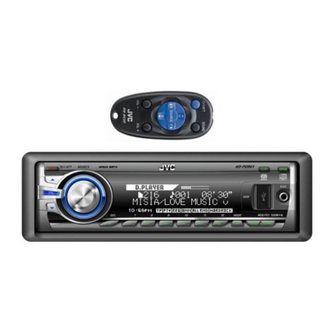 JVC KD-G844 User manual