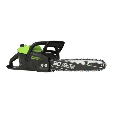 GreenWorks Pro CS60L02 User manual