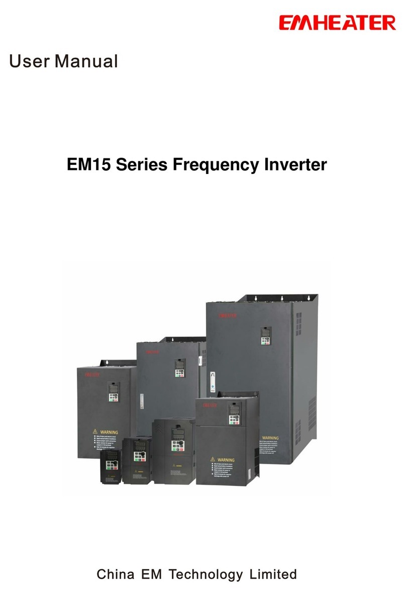 Emheater EM15 Series user manual Emheater EM15 Series user manual