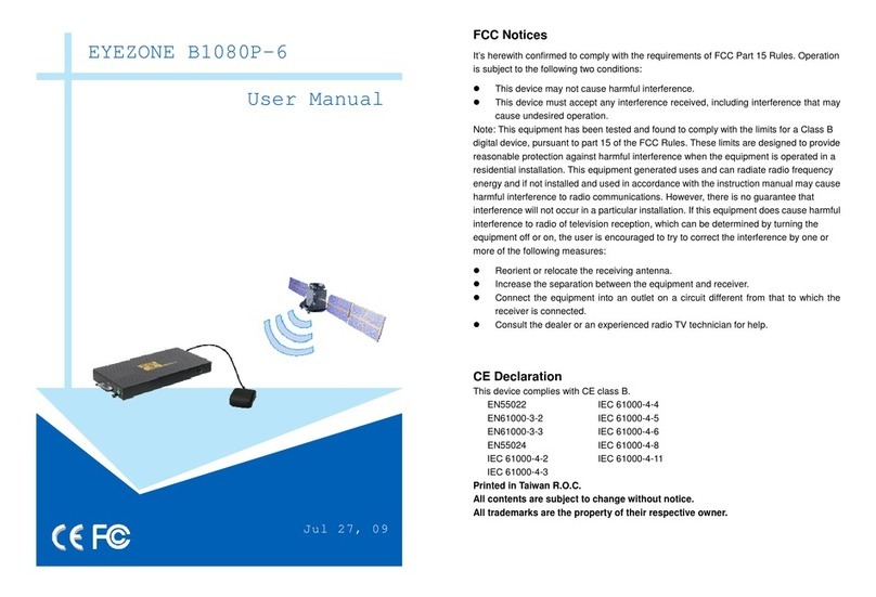 EYEZONE B1080P-6 user manual