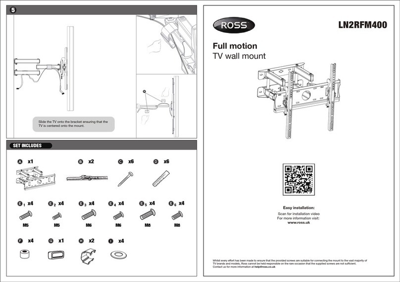 Ross LN2RFM400 Assembly instructions