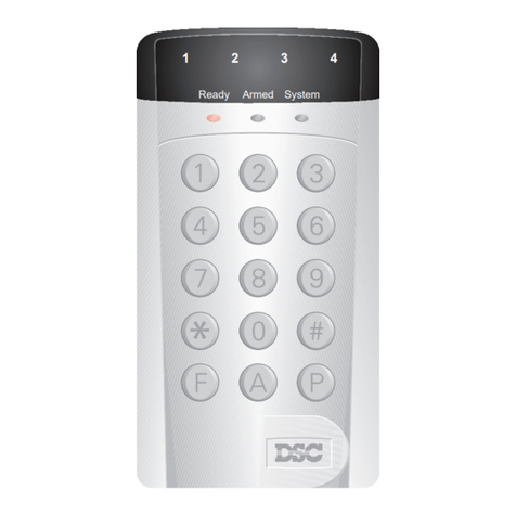 DSC PC56O User manual