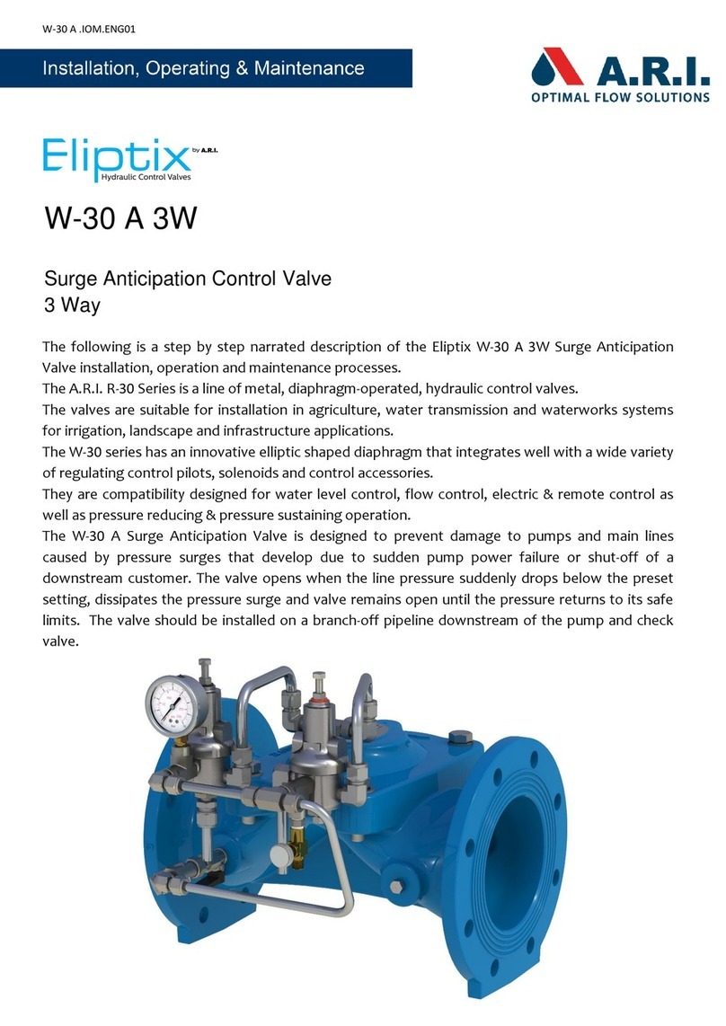 A.R.I. Eliptix W-30 A Installation, Operating, Maintenance