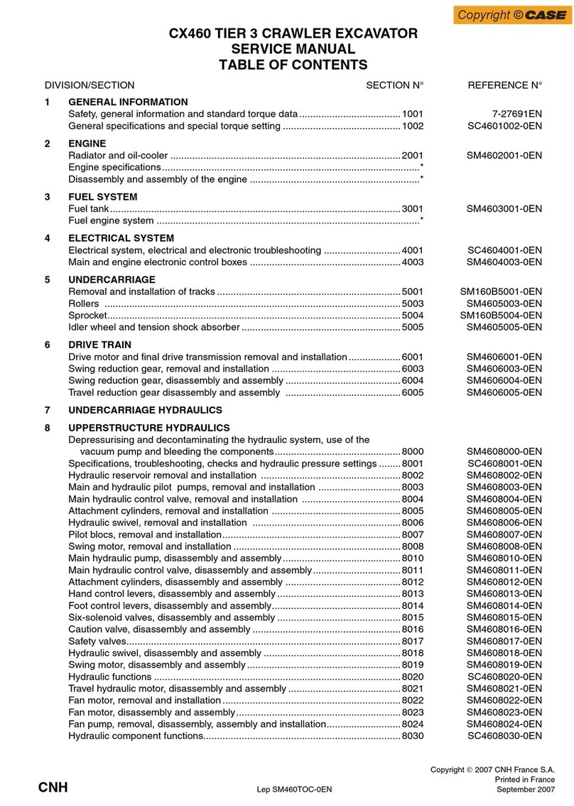 Case CX460 User manual