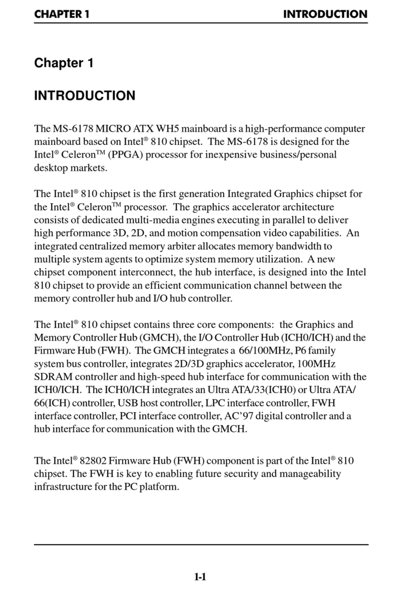 MSI MS-6178E user manual