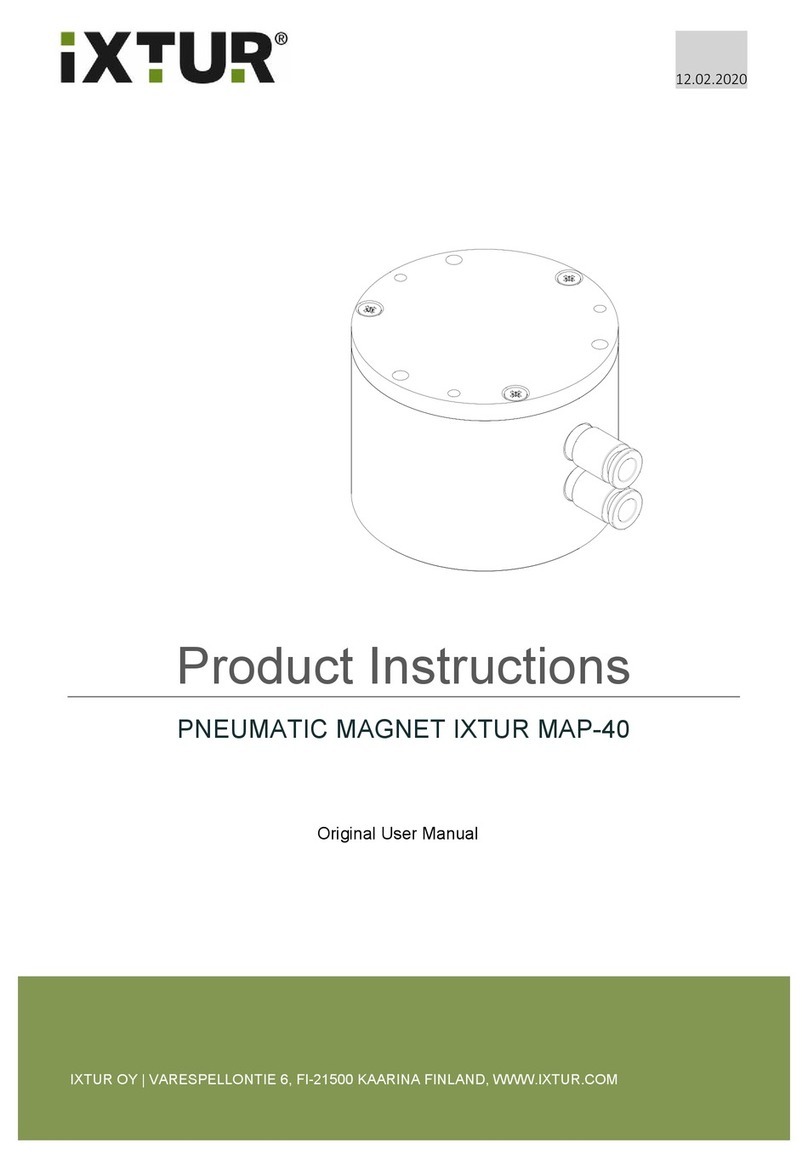 ixtur MAP-40 Product instructions