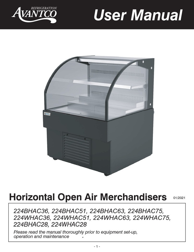 Avantco 224BHAC36 user manual