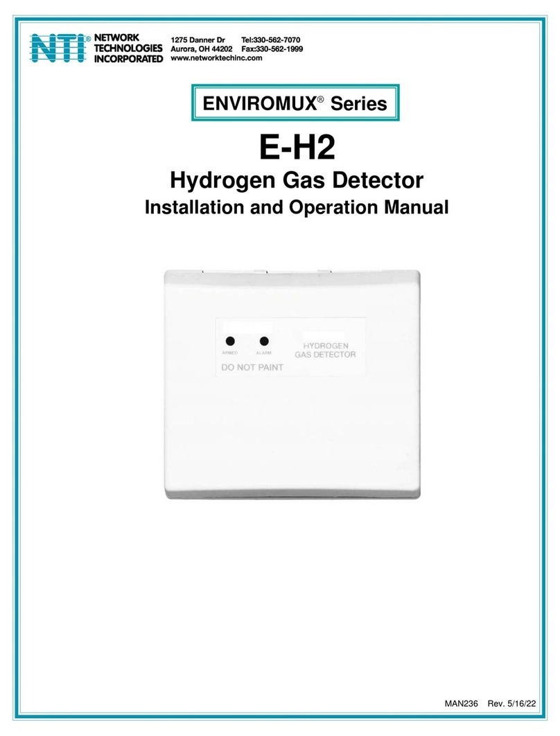 NTI E-H2 Installation and operation manual