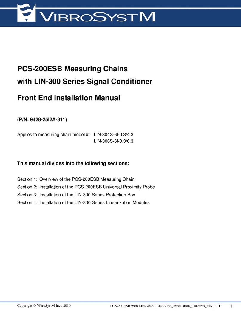 VibroSystM PCS-200ESB installation manual