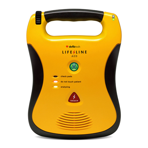 Defibtech Lifeline/ReviveR DDU-100 User manual