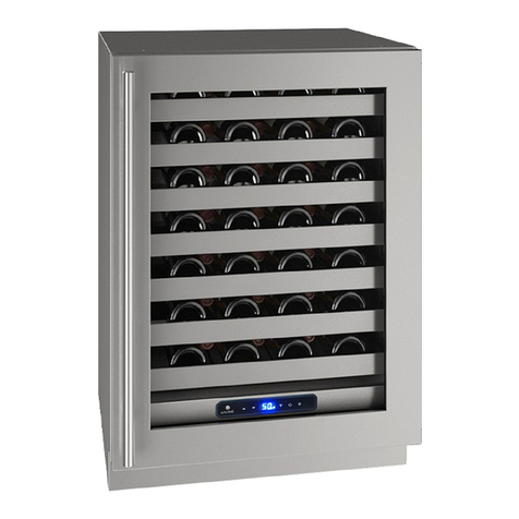 U-Line Wine Captain UHWC524SG41A Installation manual