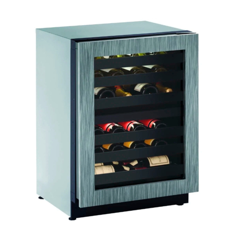 U-Line Wine Captain U-2224ZWCINT-00B Installation manual
