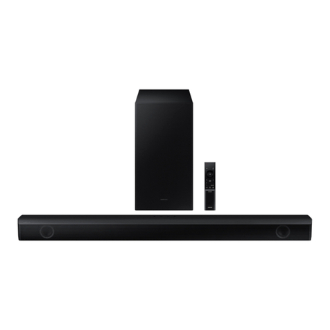 Samsung HW-B53M Installation instructions