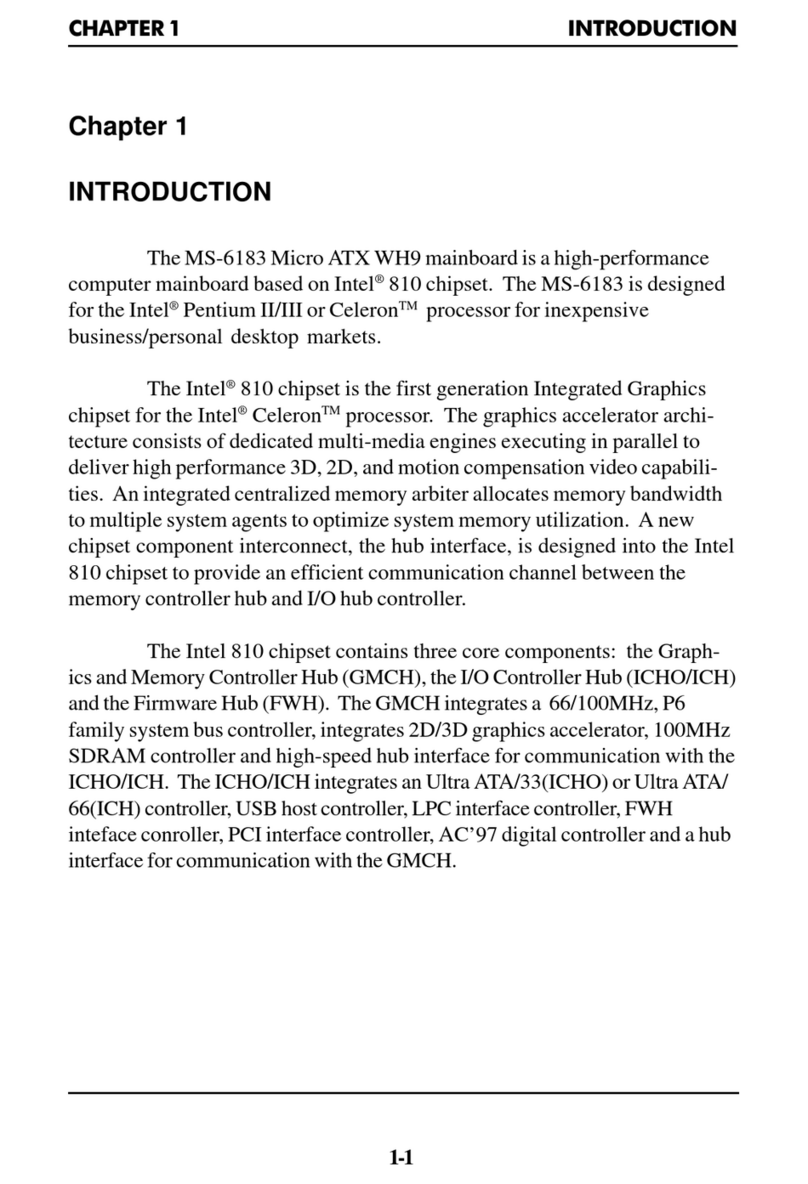 MSI MS-6183E user manual