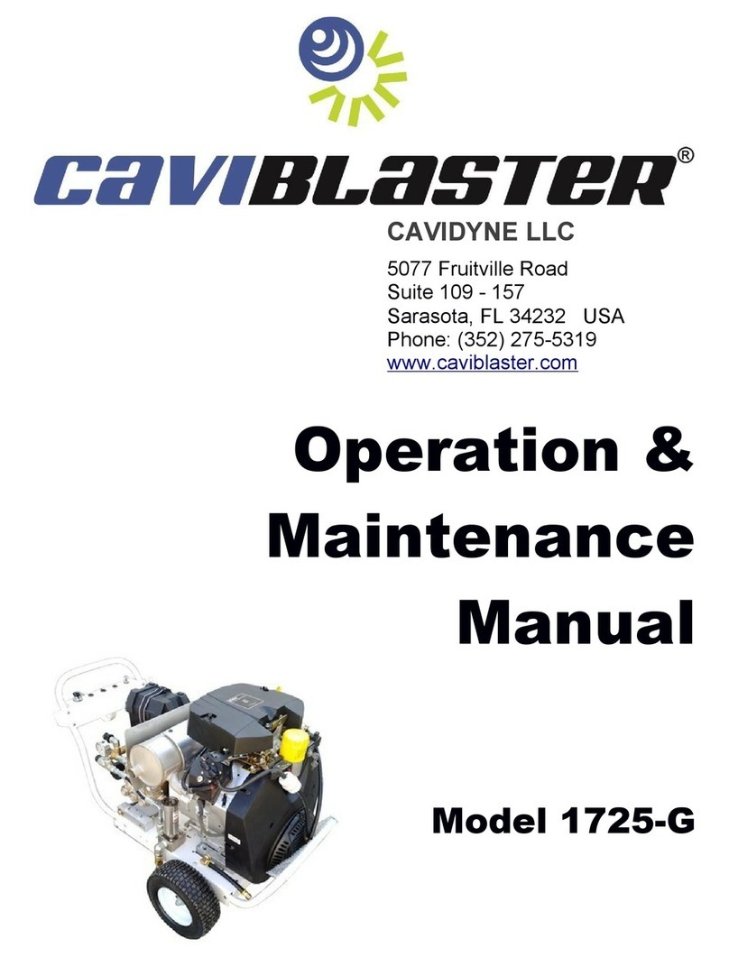 Caviblaster 1725-G Operation & maintenance manual Caviblaster 1725-G Operation & maintenance manual