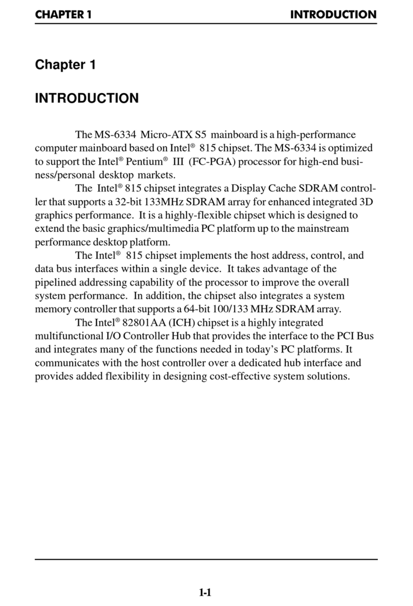 MSI MS-6334 User manual