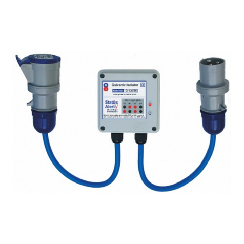 Galvanic Isolator Gi-120/BK instructions