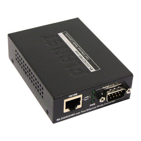 Planet Networking & Communication Modbus Gateway Series User manual