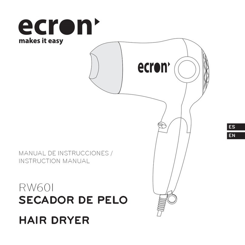 ECRON RW60I instruction manual