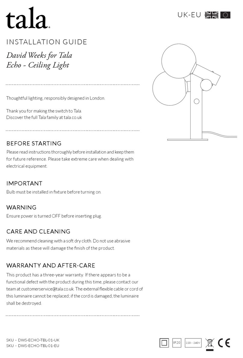 Tala Echo Sphere User manual