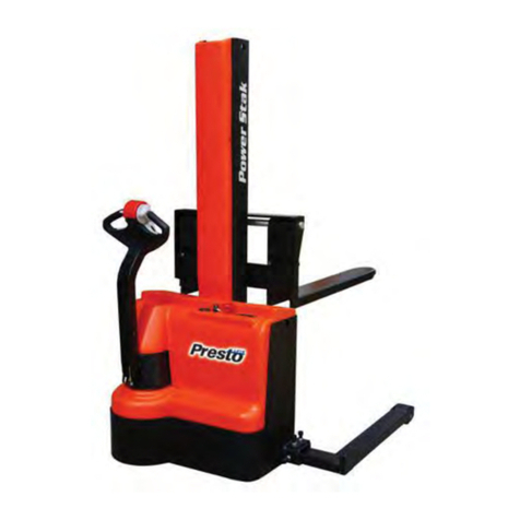 Presto Lifts PPS2200-62NFO-21 Installation, operation and service manual