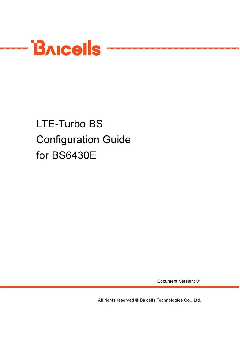 Baicells BS6430E User manual