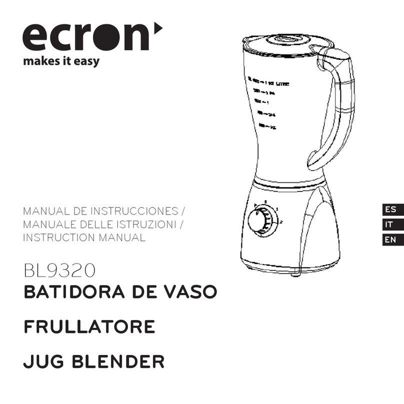 ECRON BL9320 User manual