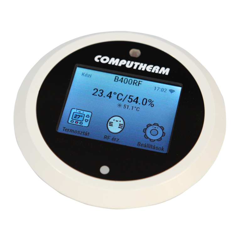Computherm B Series User manual