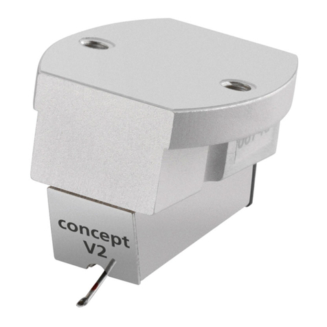 Clearaudio concept V2 User manual