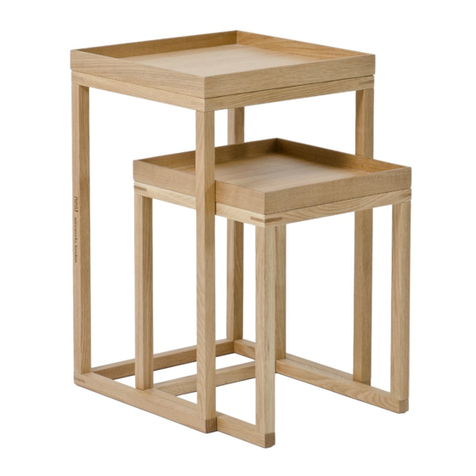 Wireworks Nest Tables Assembly instructions
